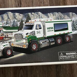 Vintage 2008 Hess Toy Truck and Front Loader NEW IN BOX